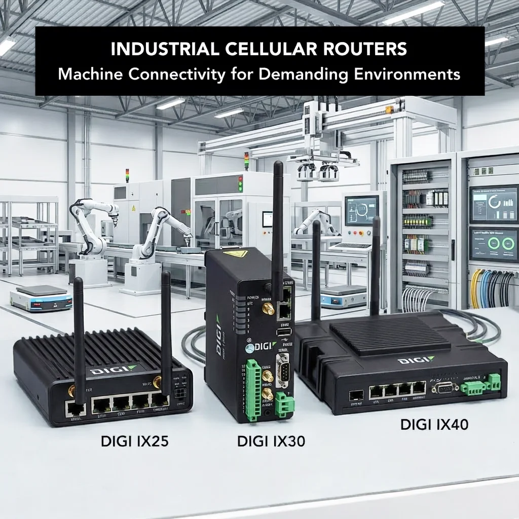Digi IX Industrial Cellular Routers