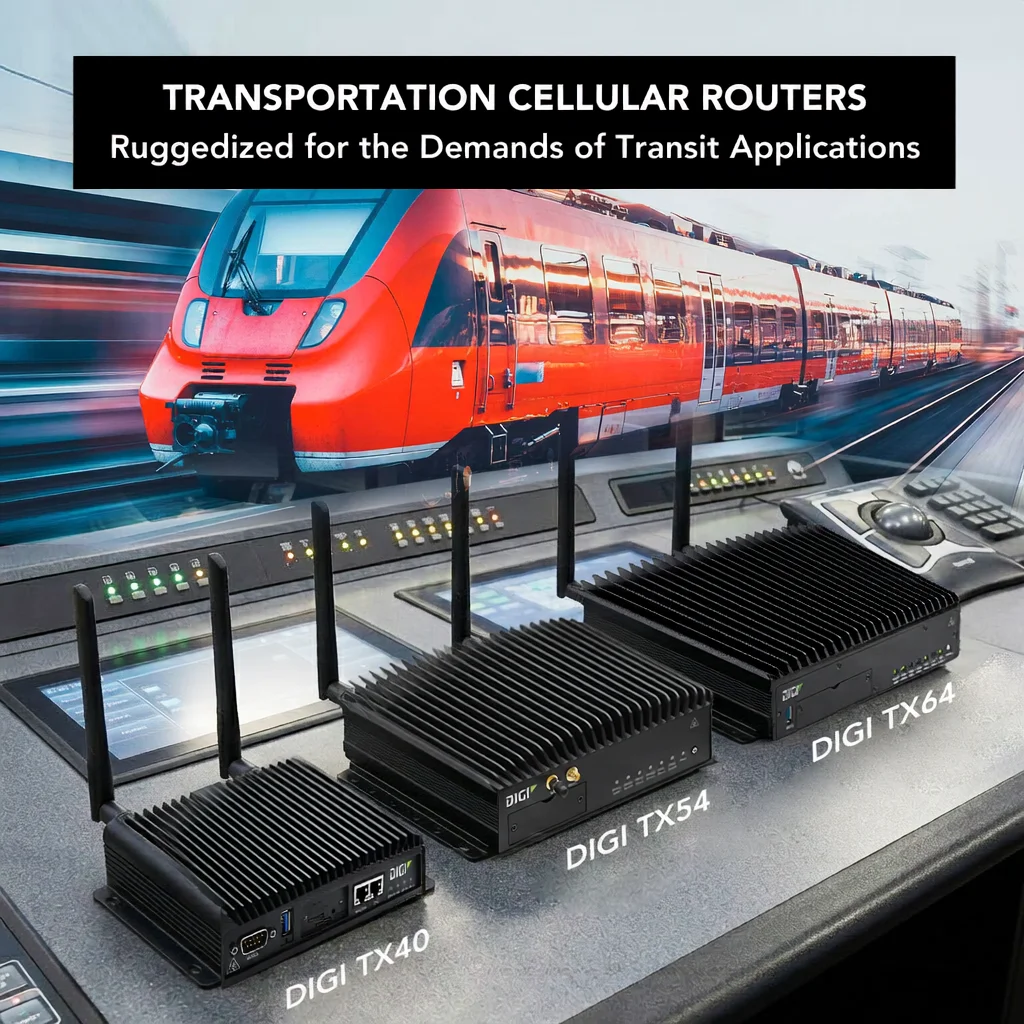 Digi TX Transportation Routers