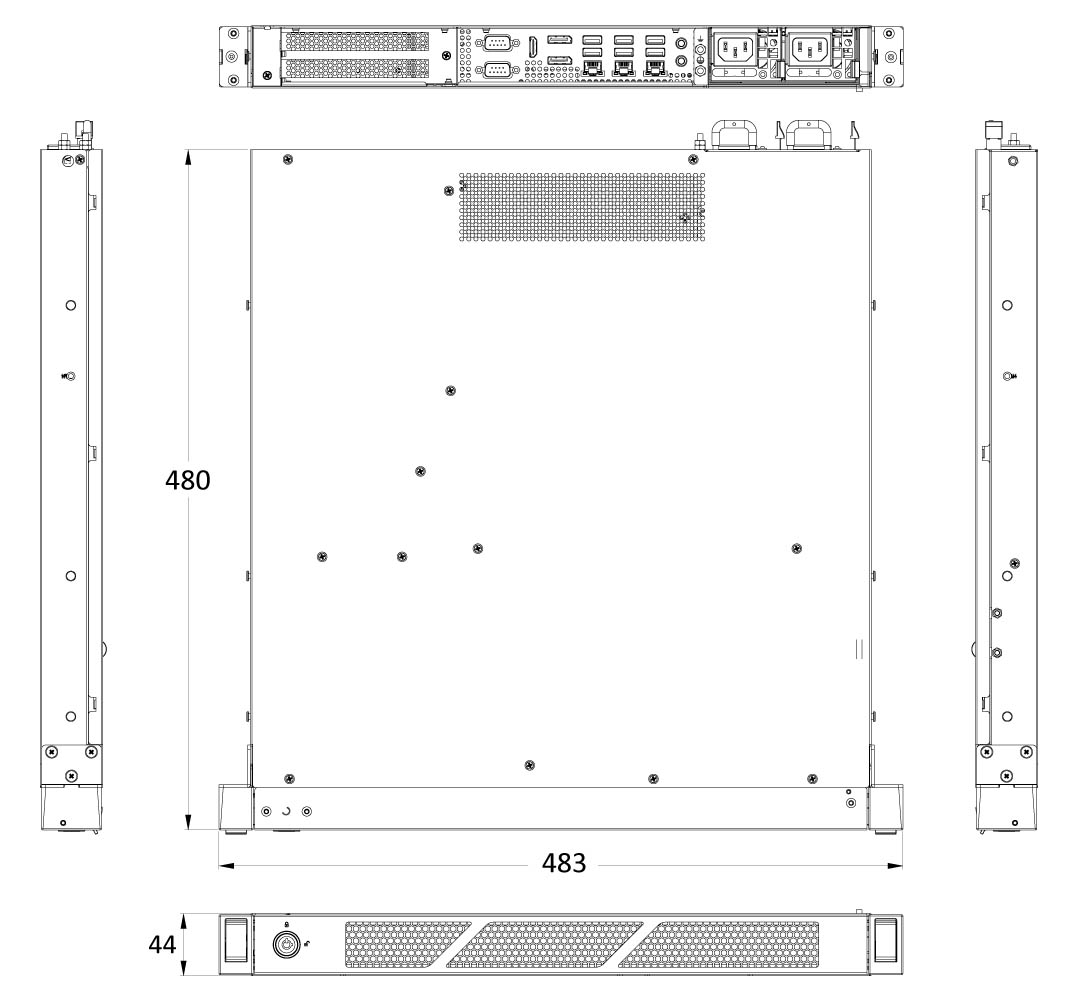 Anewtech-Systems-Embedded-PC-AI-Inference-System-P-LLM-1U-RPL-dimension.