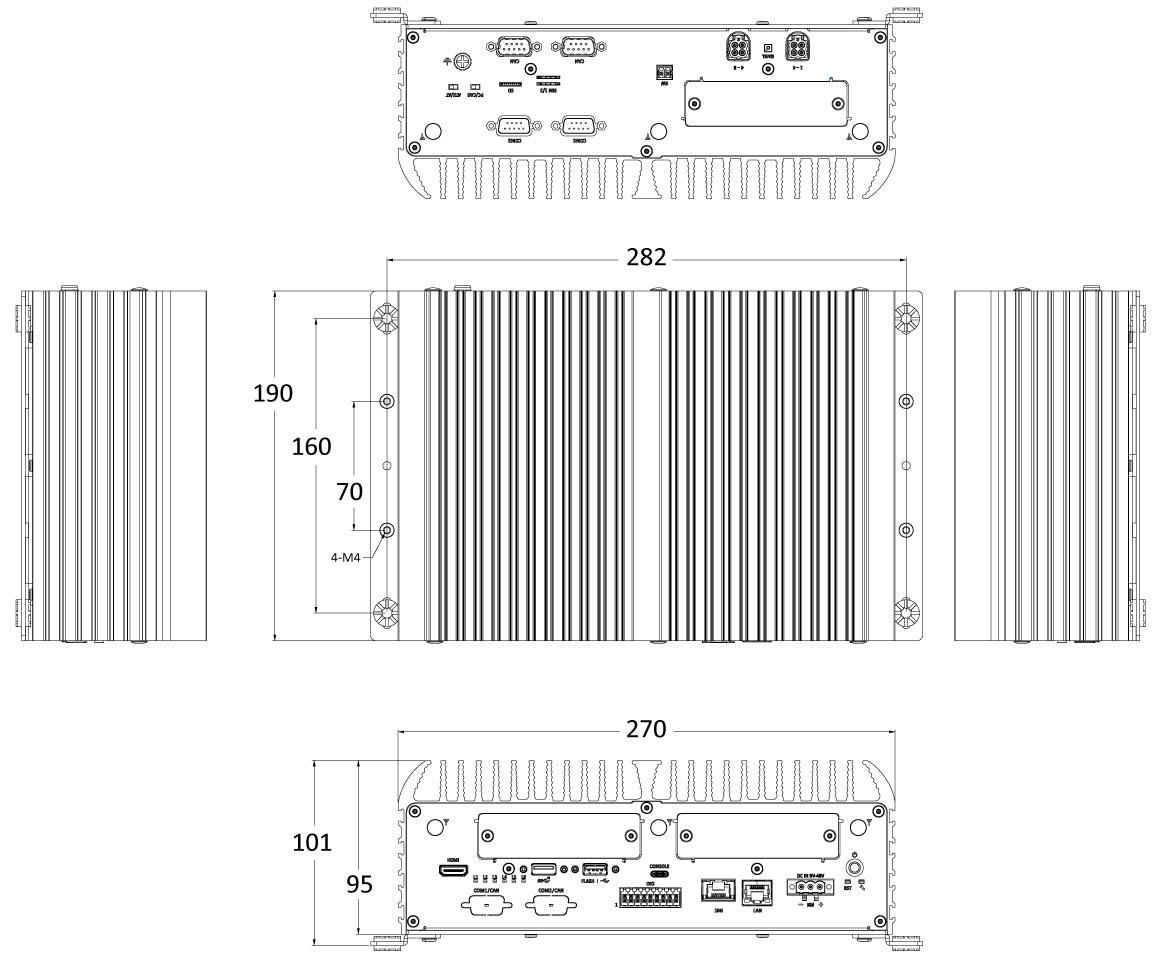 Anewtech-Systems-Embedded-PC-Nvidia-Jetson-AI-Edge-System-P-JCO-6000-ORN-Premio-dimensions.