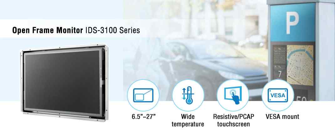 Anewtech Systems Industrial Touch Monitor Advantech Open Frame Display Monitor ids-3106 industrial-touch-display