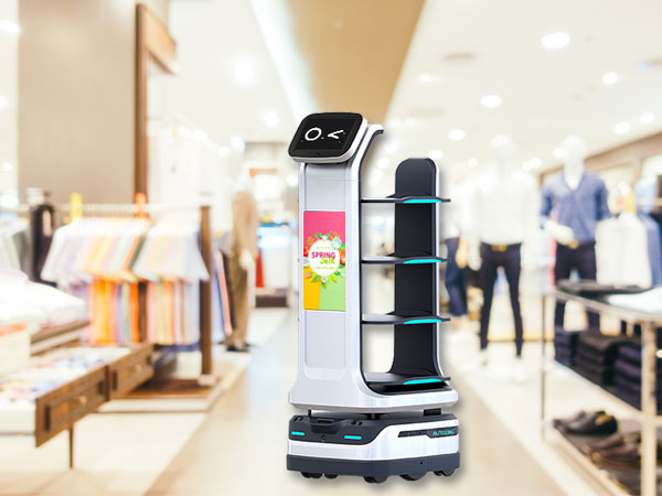 Anewtech Systems delivery robot ai robot avertising robot retail ai robot singapore