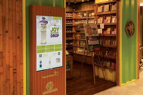 Anewtech intelli signage interactive digital signage Digital Signage Singapore retail lemongrass