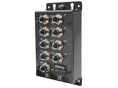 Anewtech Systems Industrial Ethernet Switch EN50155 unmanaged Switch O-TXES-180-M12