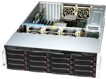 Anewtech-Systems Storage-Server Supermicro-SSG-631E-E1CR16L Supermicro Servers 3U front-loading storage serverSupermicro Singapore