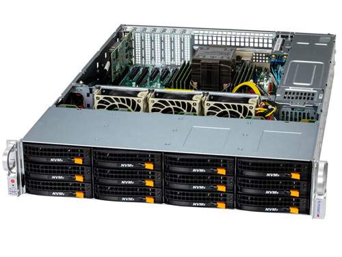 Anewtech-Systems-Storage-Server-Supermicro-SSG-522B-ACR12H front-loading storage server 
